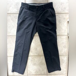 Men’s black 34x30 under armor pants